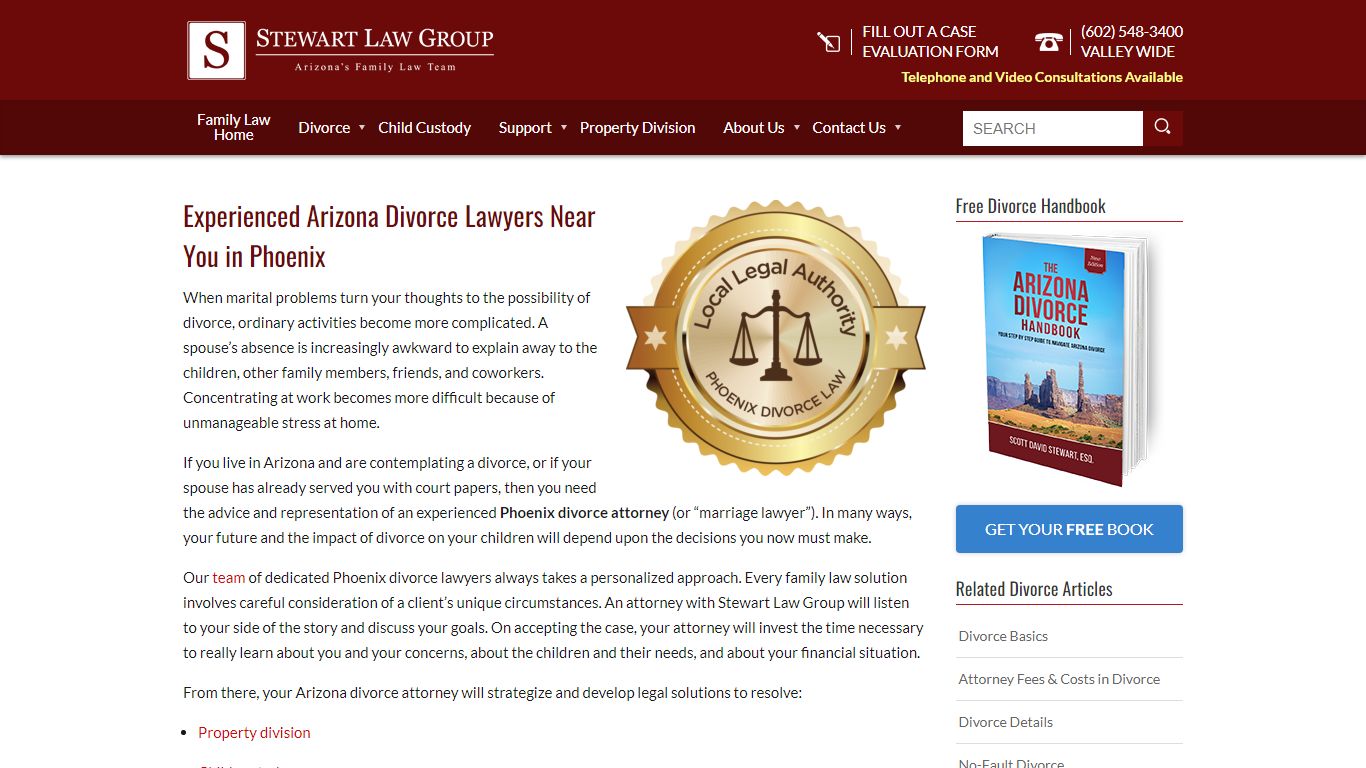 Arizona Divorce Attorney Near You (Phoenix Divorce Lawyers) Top ...