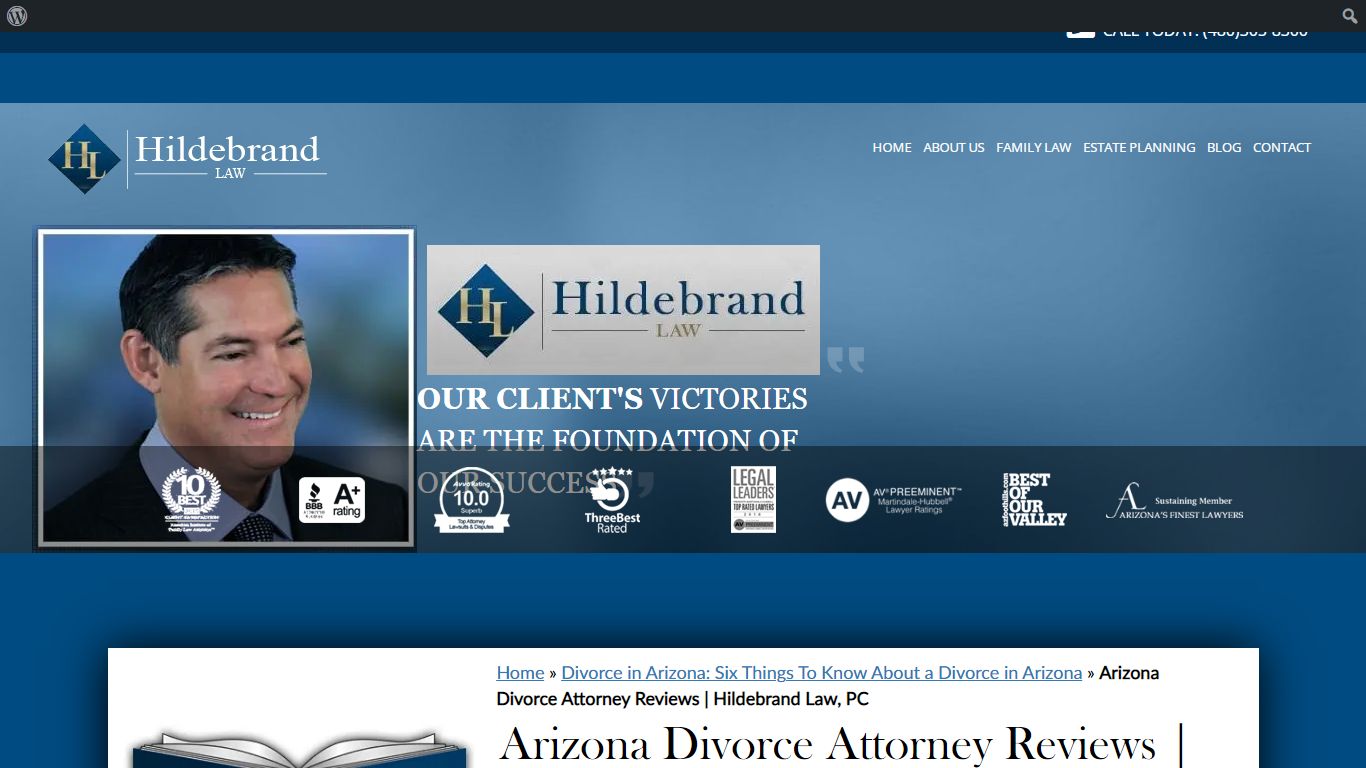 Arizona Divorce Attorney Reviews | Hildebrand Law, PC